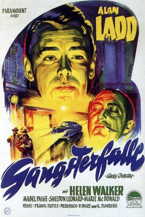 Gangsterfalle movie poster player