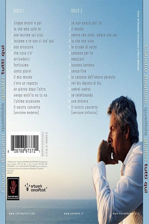 Claudio Baglioni Quelli Degli Altri - Concerti Live