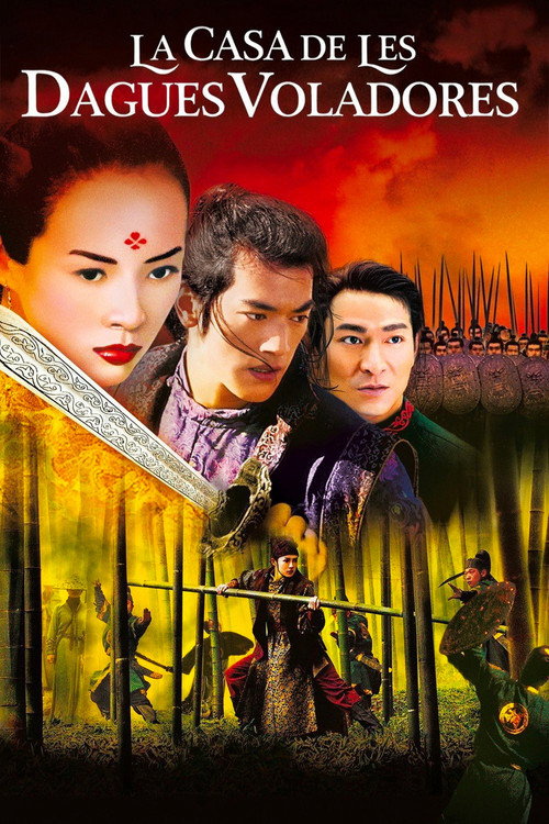 Cartell de La casa de les dagues voladores