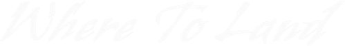 Where to Land's logo image