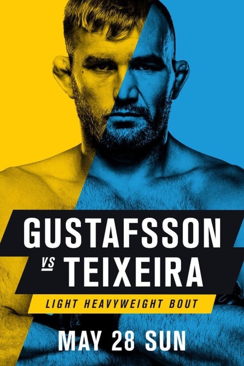 Poster UFC Fight Night 109: Gustafsson vs. Teixeira 2017
