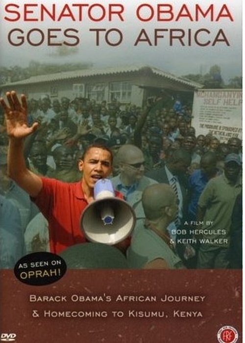 Senator Obama Goes to Africa poster