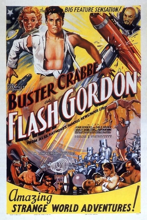 Flash Gordon movie poster player