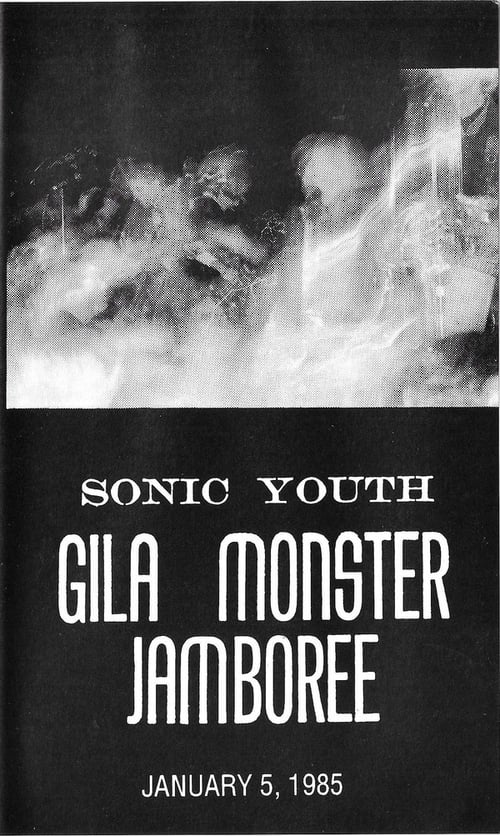 Poster Sonic Youth - Gila Monster Jamboree - January 5, 1985 