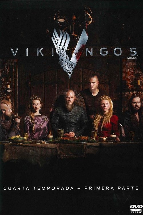 Poster de la Temporada 4 en la serie Vikingos