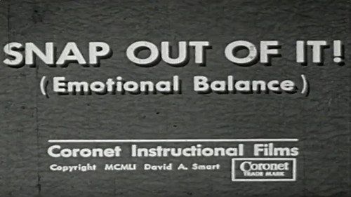 Snap Out of It! (Emotional Balance) Backdrop Blur