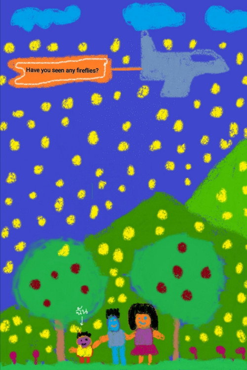 Have you seen any fireflies? Poster