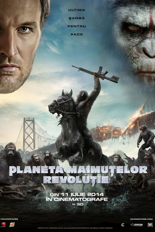 Poster pentru Planeta Maimuțelor: Revoluție