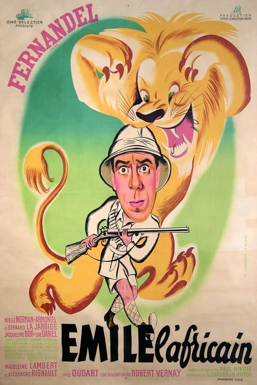 Poster Émile l'africain 1948