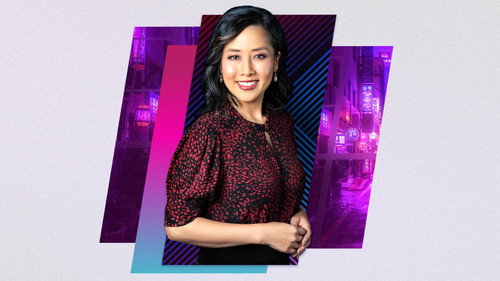 Asia News Week Backdrop Blur