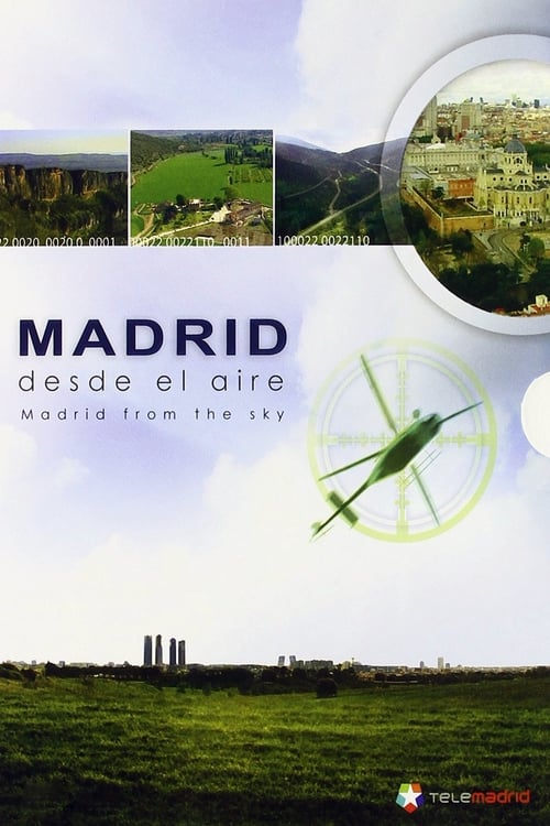 Poster Madrid from the sky