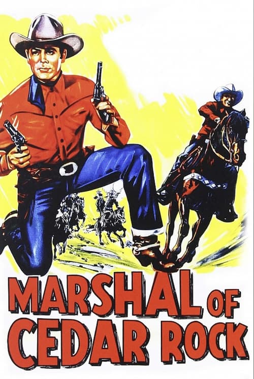 Marshal of Cedar Rock (1953) poster