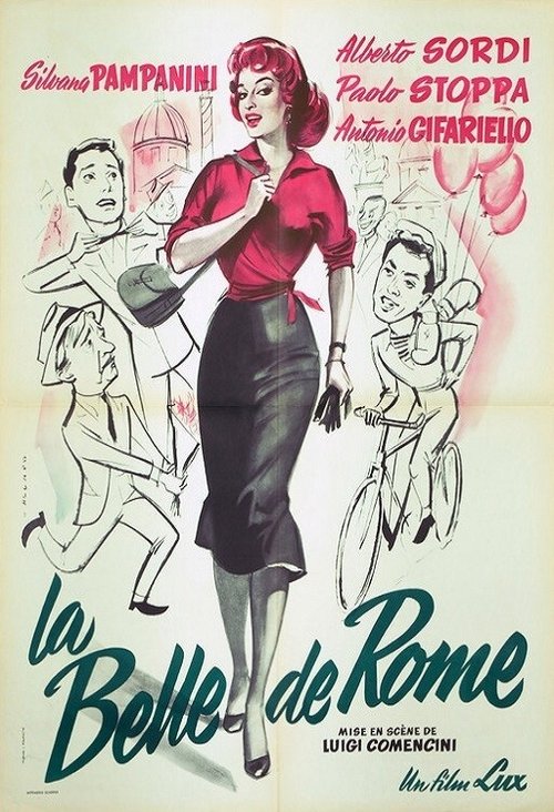 La belle de Rome Poster