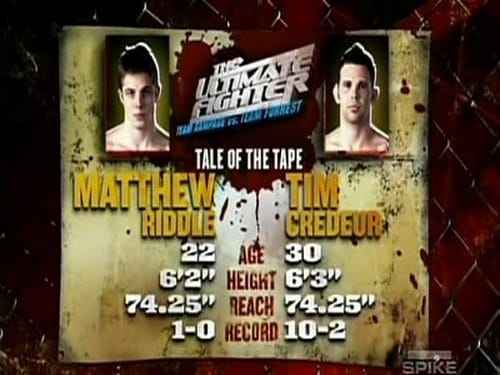 Poster della serie The Ultimate Fighter