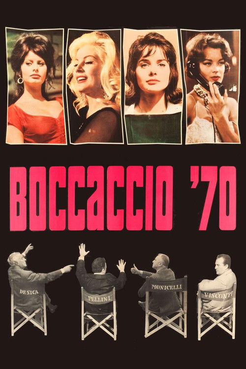 Boccaccio '70 poster