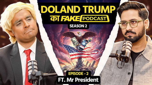 Fake Podcast with Doland Trump | Tariff Paglu
