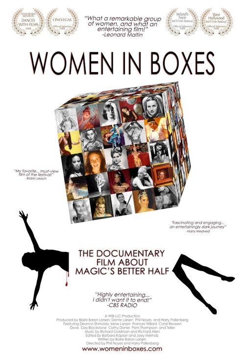 Poster Women in Boxes 2008