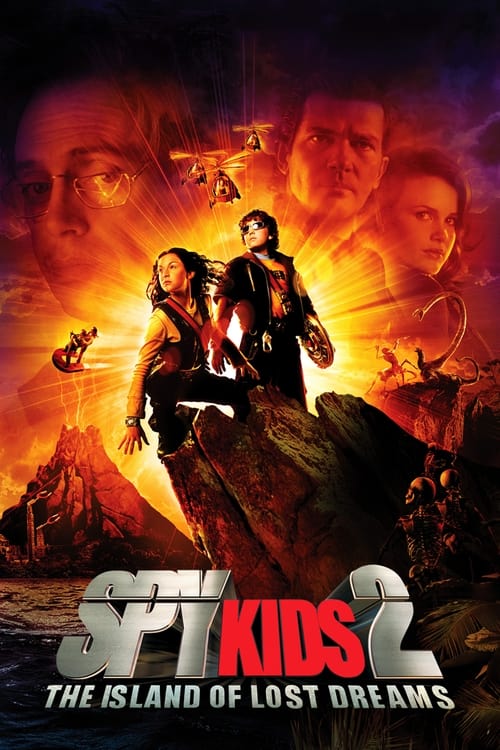 Exploring the further adventures of Carmen and Juni Cortez, who have now joined the family spy business as Level 2 OSS agents. Their new mission is to save the world from a mad scientist living on a volcanic island populated by an imaginative menagerie of creatures. On this bizarre island, none of the Cortez's gadgets work and they must rely on their wits--and each other--to survive and save the day.