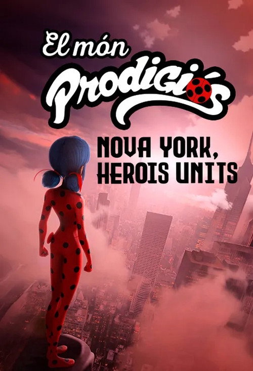 Cartell de El món prodigiós: Nova York, herois units