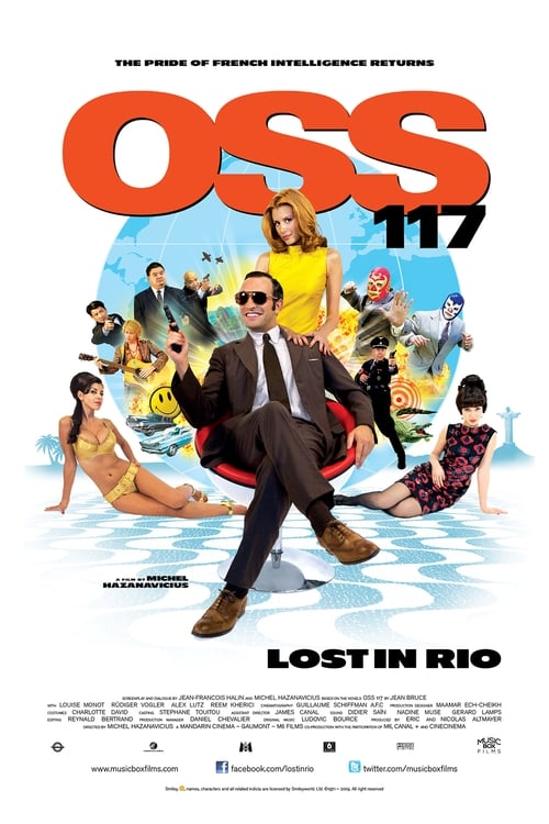 Grootschalige poster van OSS 117: Lost in Rio