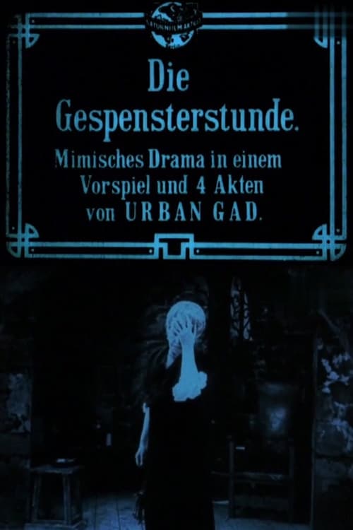 Die Gespensterstunde (1917) poster