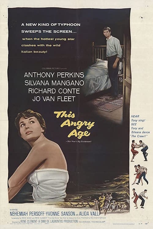 This Angry Age (1957) poster