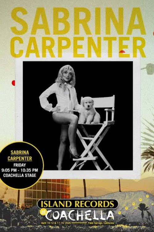 Sabrina Carpenter at Coachella 2026