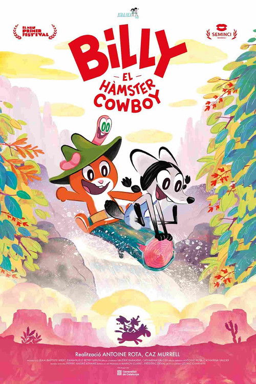 Billy the Cowboy Hamster poster