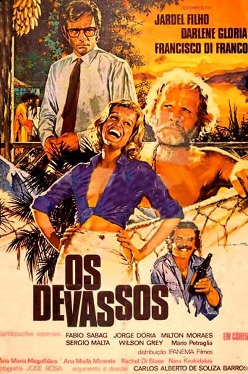 Os Devassos movie poster player