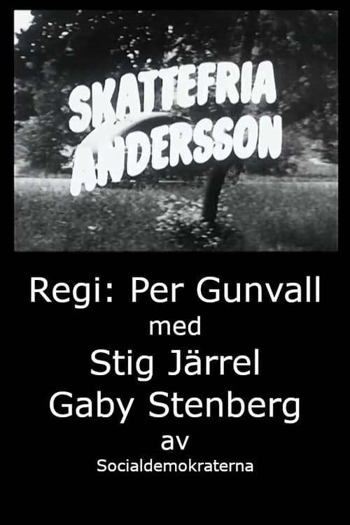 Skattefria Andersson (1954) poster