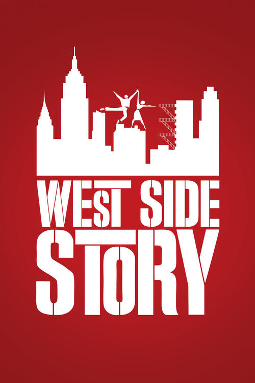 Grootschalige poster van West Side Story