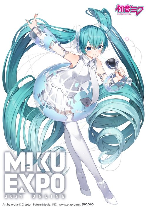 Pôster de Hatsune Miku: Miku Expo 2021 Online