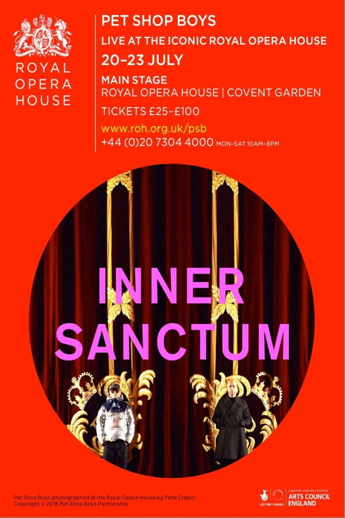 Pet Shop Boys – Inner Sanctum (Live At The Royal Opera House) poster