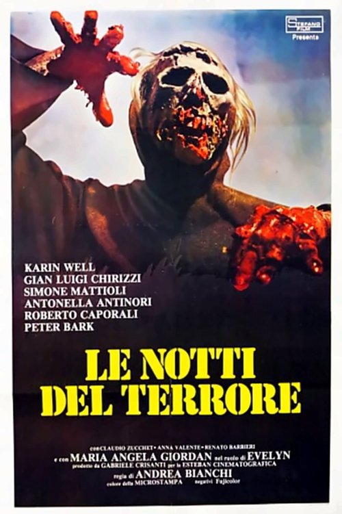 Le notti del terrore movie poster player