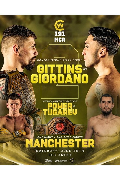 Cage Warriors 191: Gittins vs. Giordano 2