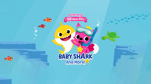 Pinkfong 50 Best Hits: Baby Shark and More Backdrop Blur