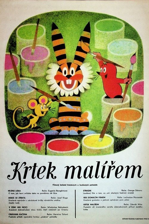 Krtek malířem