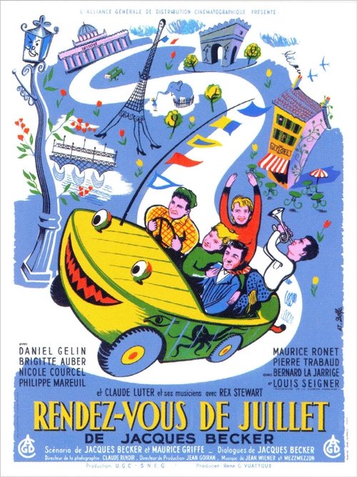 Rendezvous in July movie poster player