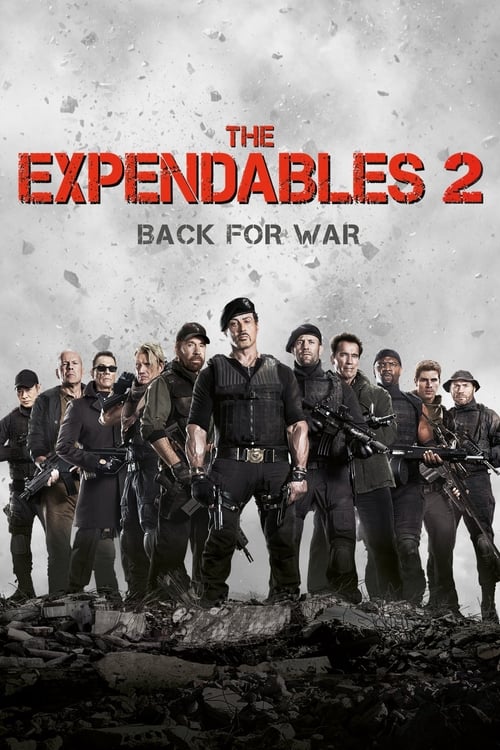 The Expendables 2 poster