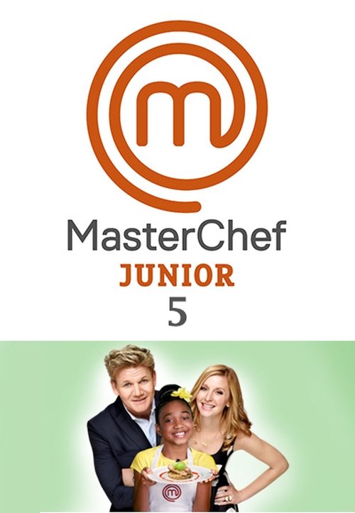 Ver temporada 5 de MasterChef Junior USA Póster de la temporada 5 de la serie MasterChef Junior USA