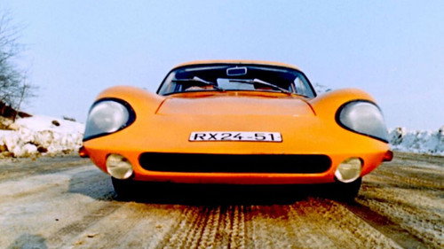 Früher waren die Autos heißer Backdrop Blur