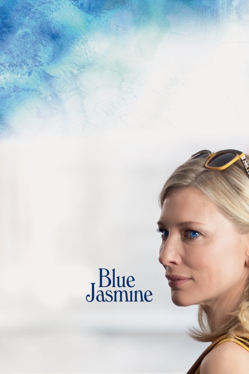 Movie poster for “Blue Jasmine”.