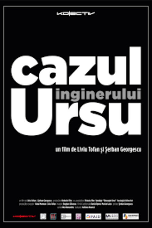 Póster oficial de The Case of Engineer Ursu (2023) - Documentary