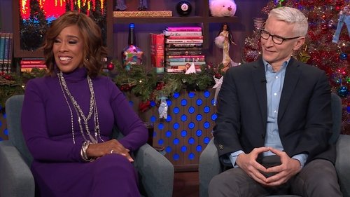 Gayle King and Anderson Cooper