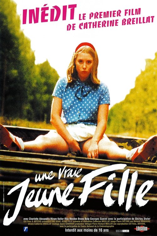 Une vraie jeune fille movie poster player