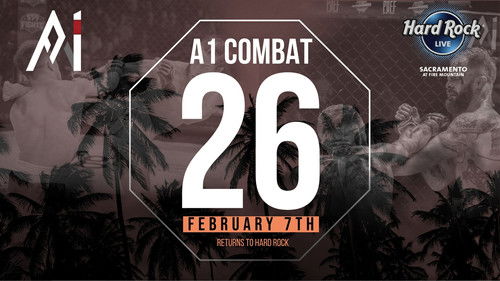 backdrop Urijah Faber's A1 Combat 26