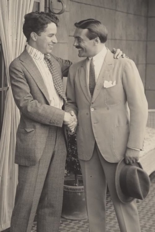 Max Linder Visits Charlie Chaplin (1917)