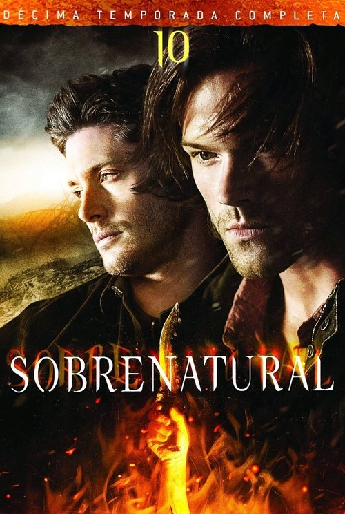 Ver temporada 10 de Sobrenatural Póster de la temporada 10 de la serie Sobrenatural
