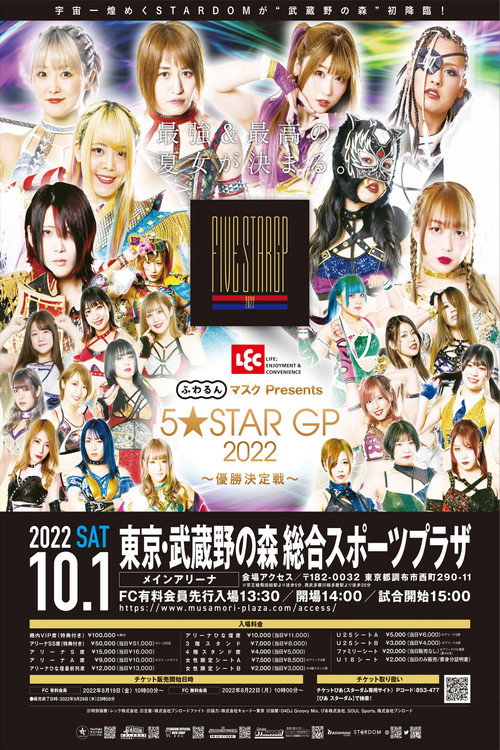 Affiche du film LEC ふわるんマスク Presents 5★STAR GP 2022～優勝決定戦～