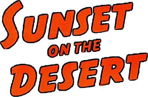 Sunset on the Desert
